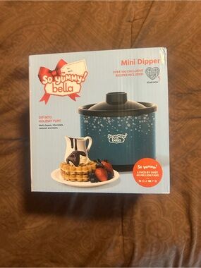Mini Dipper in Teal - Chocolate & Fondue Melter